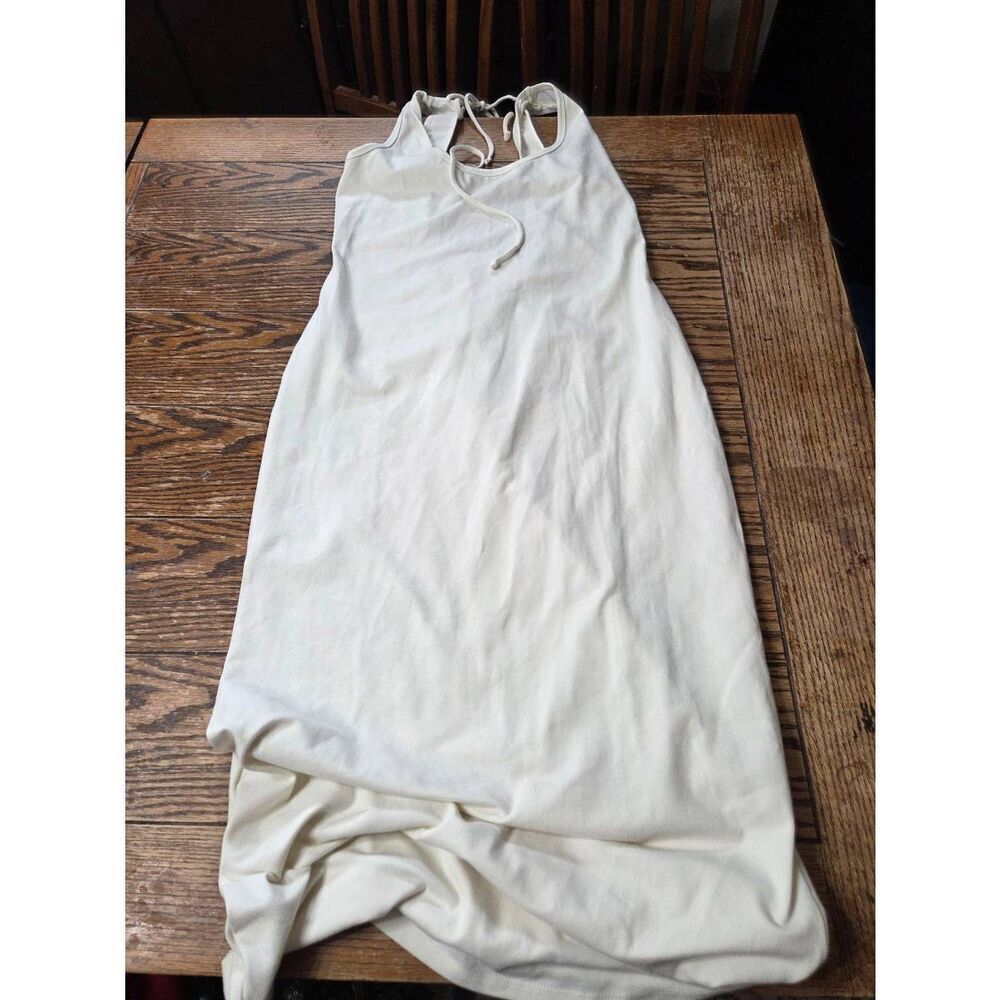 NWT REFORMATION Nero Knit Dress In Ivory Size XL